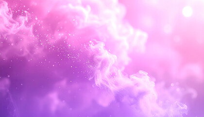 Abstract pink purple smoke clouds