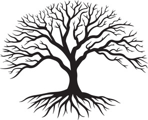 Obraz premium Tree Silhouette Bundle