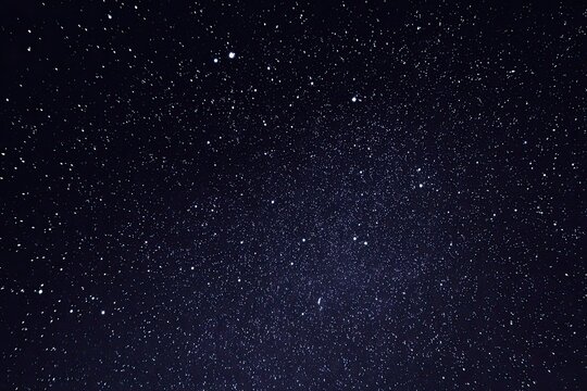 Starry night sky, dense with twinkling stars