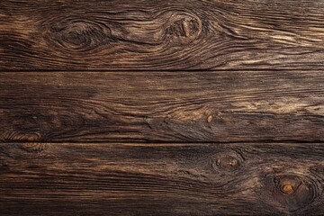 Close-up of weathered, dark brown wooden planks (9)