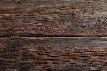 Close-up of weathered, dark brown wooden planks (10)