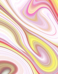 Abstract swirling colorful design