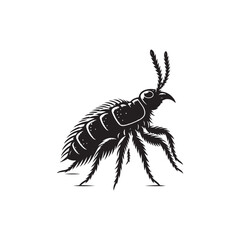 Obraz premium Flea Vector (3).eps