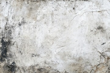 Obraz premium Aged, weathered white plaster wall texture