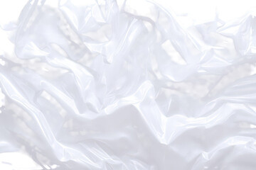 Obraz premium White Fabric Drape Texture Background