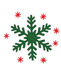 Christmas Doodle Hand-Drawn Christmas Graphic Holiday vector