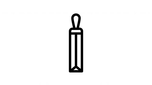 chisel minimalist stroke animation