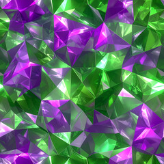 Colorful abstract gemstone pattern