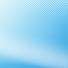 Blue stripes curve line background abstract vector design elegant wave striped pattern