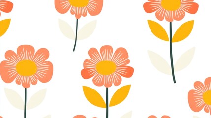 Delicate floral pattern with pastel colors for spring designs and prints
