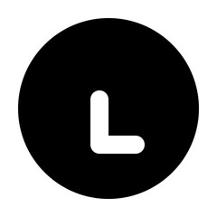 Clock Off Icon  Filled