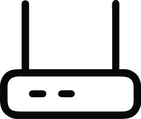 Home Wifi Router Silhouette wireless internet