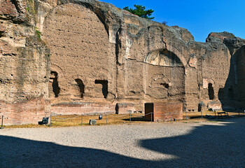 Caracalla-Thermen, Fragment,   Rom,  Latium ,  Italien