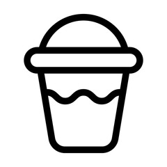 Smoothie Icon Outline