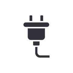 Electrical Plug Connector Symbol For Energy Transfer And Appliance Connection