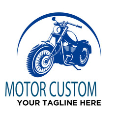 Racing Car Logo Design Vector Illustration with Auto and Speed Symbol