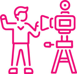 Obraz premium Filem simple icon. Vector ICON all icon Viktor