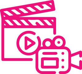 Filem simple icon. Vector ICON all icon Viktor