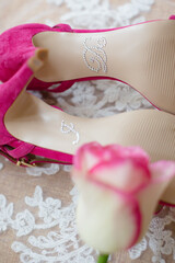 Bride Bridal Wedding Shoes Fancy Ladies Women High Heels Wedge Canvas Boutique Converse