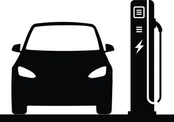 electric car charging station eco-friendly transportation