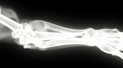 Obraz premium x ray of a skull