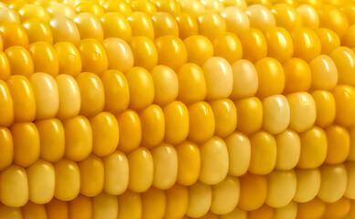 Close up of fresh corn