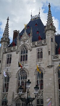 Vertical Travel Photography of Bruges, Belgium &ndash; Medieval Canals, Architecture and Landmarks