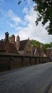 Vertical Travel Photography of Bruges, Belgium &ndash; Medieval Canals, Architecture and Landmarks