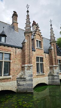 Vertical Travel Photography of Bruges, Belgium &ndash; Medieval Canals, Architecture and Landmarks