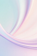 Ethereal Pastel Flow Abstract curves in soft pink, purple, and blue gradients create a calming, meditative visual with gentle motion and depth.