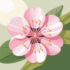 pink flower background