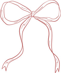 Soft Rounded Ribbon Bow With Wide Loops