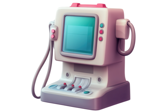 Modern dialysis machine featuring a digital interface designed for patient comfort and optimal treatment in healthcare facilities