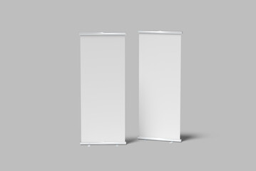Roll Up banner blank mockup