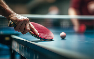 Table tennis conceptual background