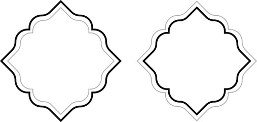 retro frame. Decorated retro labels.  Ornamental label frames. Ornamental empty border collection. Old ornate emblem. Classic tags with decorative border
