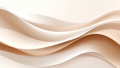 Obraz premium Abstract fluid brown waves background Modern design.