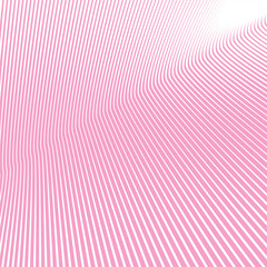 Pink stripes line abstract background design with modern aesthetic minimal