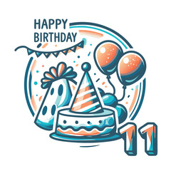 Fototapeta premium Birthday Celebration (2)