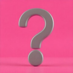Naklejka premium question mark symbol