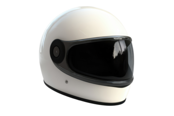 High-quality scooter helmet isolated on a white background showcasing a sleek design ideal for safety while riding in urban environments and recreational areas