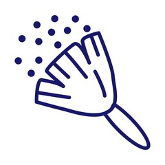 Cleaning service, icon set, services for cleaning and laundry in various rooms. Icons for the website.Line with editable stroke. Eps 10. Vector illustration.