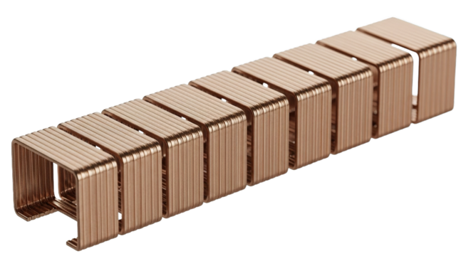 Modern Architectural Modular Design Element Bronze