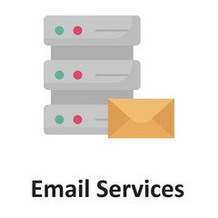 Fototapeta premium Email services Vector Icon which can easily modify or edit