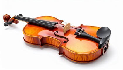 Fototapeta premium violin isolated on white background 