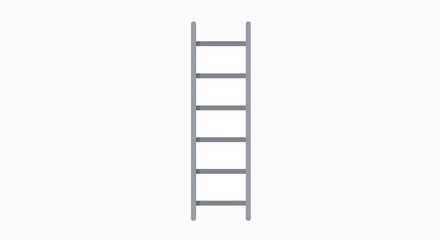 Image of a simple metal ladder.