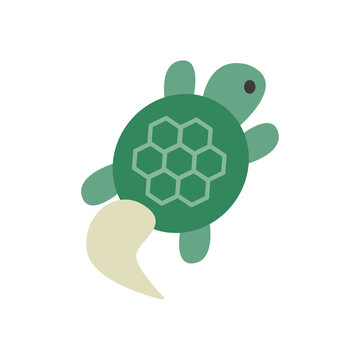 亀のベクターイラスト：七五三・お正月 - Turtle Vector Illustration: Shichi-Go-San and New Year