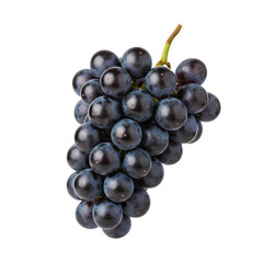 Fototapeta premium Red grapes PNG. Bunch of red grapes isolated. Concord grape full of vitamins isolated. Ripe and organic grapes for vegan vegetarian concepts isolated