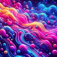 Festival Neon Gradient Flow