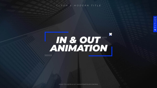 Clean & Modern Title 03